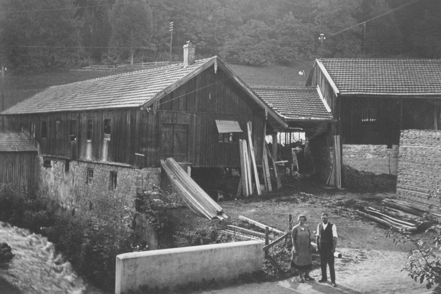 April 1931: Pachtung der Säge durch Obersäger Martin Obermaier vom Leitzachtalverein